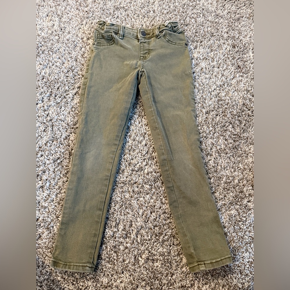 Cat & Jack Green Skinny Jeans
